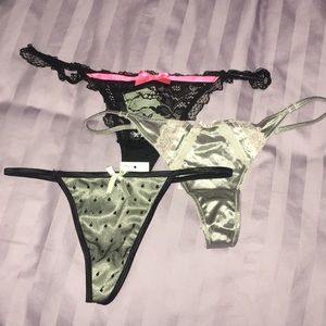NWT BUNDLE deal on thongs! Size M
